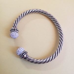 Cable 925 Sterling Silver bracelet. NWOT